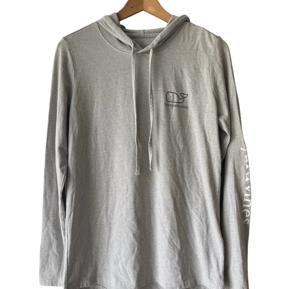 Vineyard Vines Light Gray Womens’s Hoodie Shirt